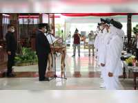 Lantik 8 Kepala Desa Baru, Ini Pesan Bupati Blora