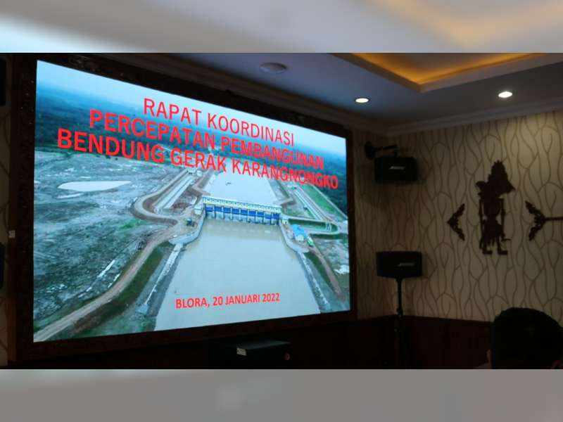 Bupati Blora Harap Tahapan Pembangunan Bendung Gerak Karangnongko Segera Disepakati