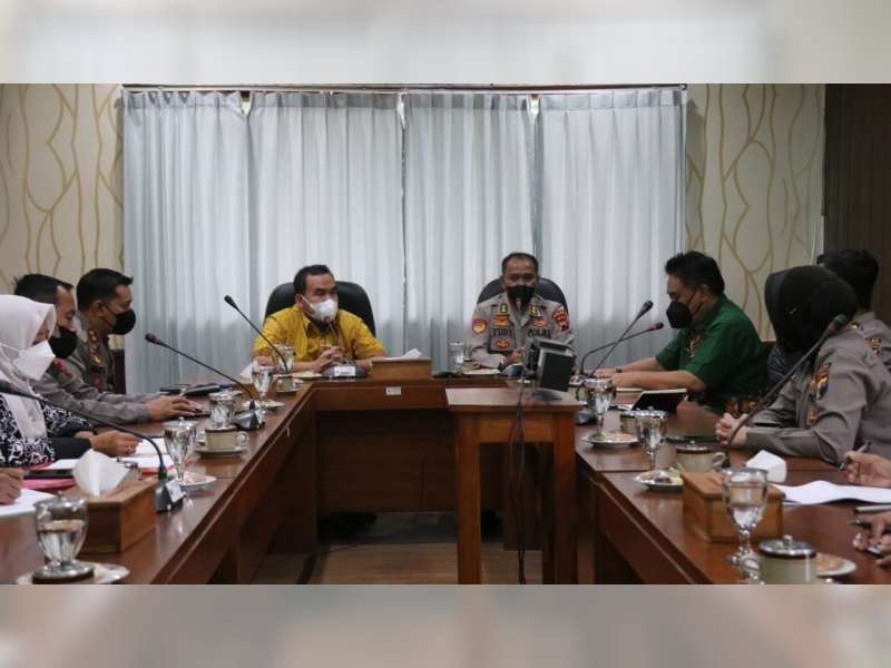Tim Polda Jateng Temui Bupati Blora untuk Percepatan Pembangunan RS Bhayangkara