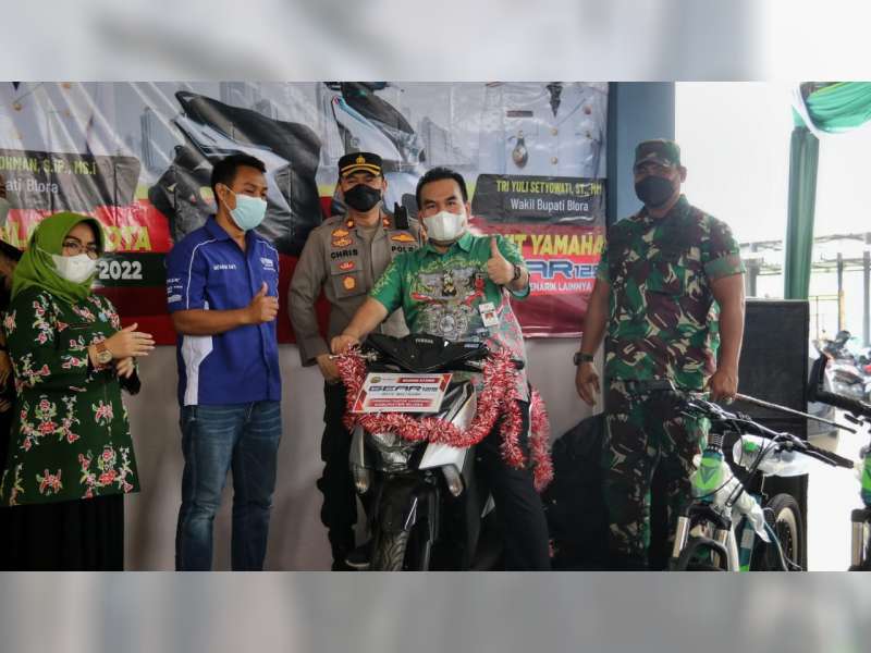 Ikut Vaksin, Warga Kabupaten Blora Berkesempatan Dapat Hadiah Motor
