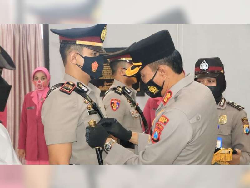 Sejumlah Perwira Polres Tuban Dimutasi