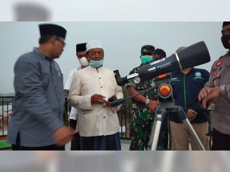 Kemenag Tuban Gelar Rukyatul Hilal, Hasilnya Hilal Tidak Terlihat