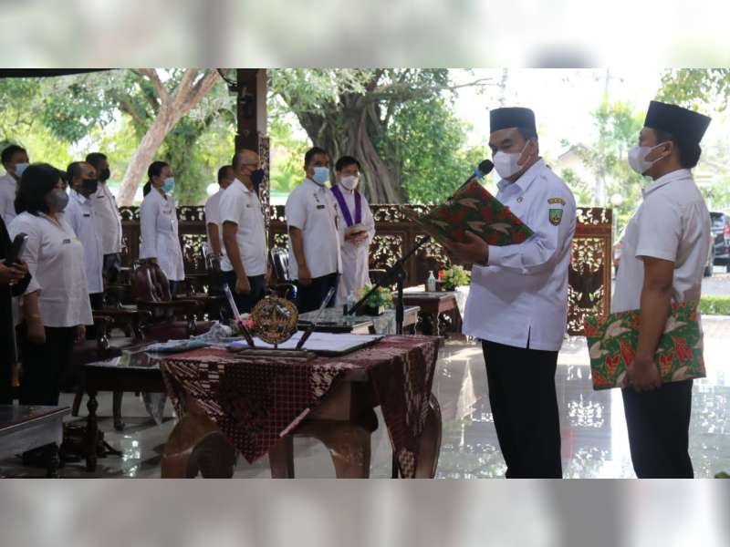 Bupati Blora Harap 76 Pejabat yang Baru Dilantik Bekerja Profesional dan Bawa Perubahan Lebih Baik