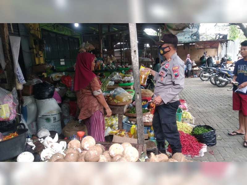 Antisipasi Peredaran Uang Palsu Jelang Lebaran, Polsek Cepu, Polres Blora Imbau Warga Waspada