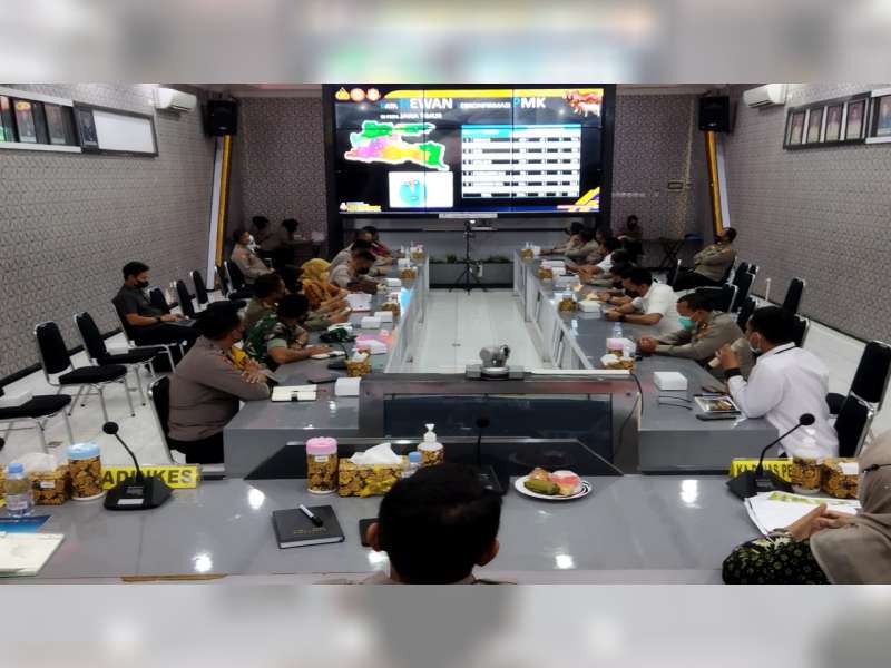 Antisipasi Penyakit Mulut dan Kuku, Polres Bojonegoro Gelar Rapat Koordinasi
