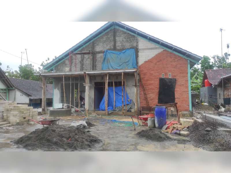 Progres Pembangunan Rumah Pemain Sepakbola Pratama Arhan di Blora Capai 65 Persen