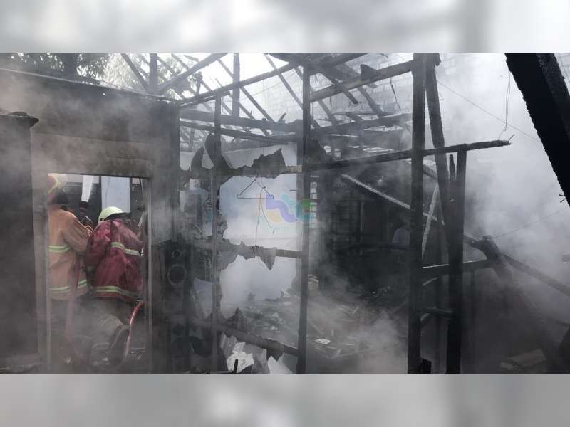Rumah Kosong Milik Warga Baureno, Bojonegoro Hagus Terbakar, Kerugian Rp 50 Juta