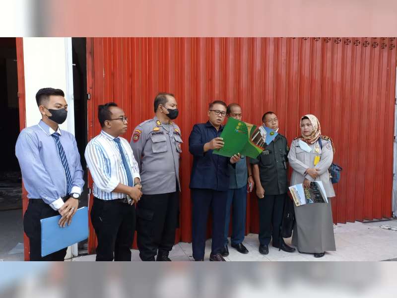 Pengadilan Negeri Tuban Kabulkan Permohoan Eksekusi Bangunan Rumah dan Toko di Merakurak