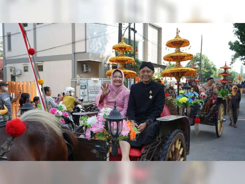 Kirab 'Grebeg Bangkle' Berlangsung Meriah, Bupati Blora Harap Bisa Jadi Event Tahunan
