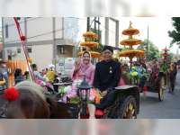 Kirab 'Grebeg Bangkle' Berlangsung Meriah, Bupati Blora Harap Bisa Jadi Event Tahunan