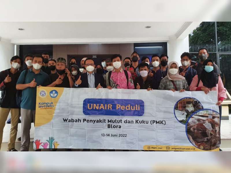 Bupati Apresiasi Mahasiswa Unair Surabaya yang Terjun Bantu Pengobatan PMK di Blora