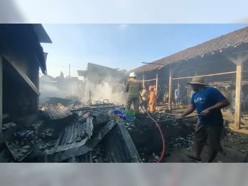 Berikut Ini Data Korban Kebakaran di Pasar Bungkal, Desa Sidobandung, Bojonegoro