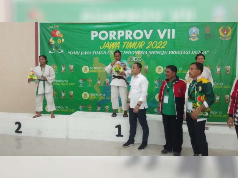 Atlet Judo Bojonegoro Sumbang Satu Medali Perak dan Dua Perunggu di Porprov Jatim 2022