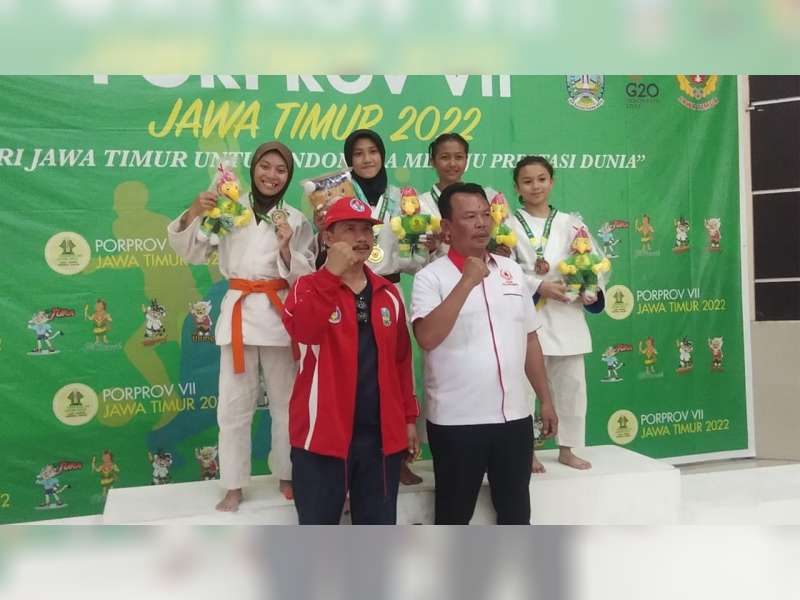 Judo Bojonegoro Kembali Sumbang Satu Medali Perunggu di Porprov Jatim 2022
