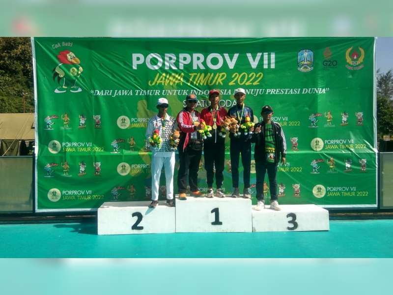 Atlet Sepatu Roda Bojonegoro Raih Satu Medali Perak Porprov Jatim 2022