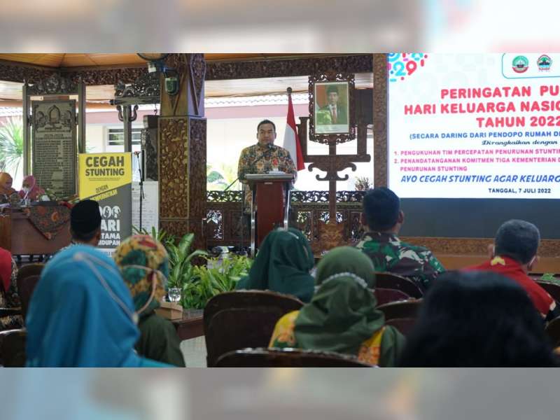 Bupati Minta Tim Percepatan Penurunan Stunting Mampu Tekan Prevalensi Stunting di Blora