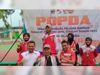 Atlet Petanque Blora Gondol 2 Medali Perunggu di Ajang Popda Jateng 2022