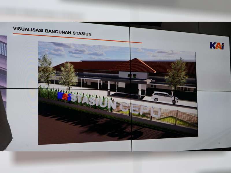Stasiun KA Cepu, Blora Segera Dikembangkan, Akan Terkoneksi dengan Kawasan Tuk Buntung