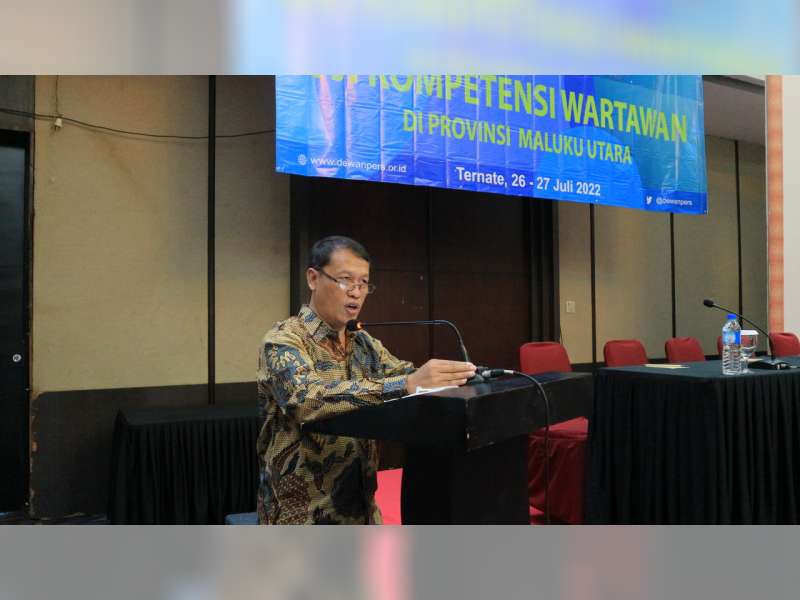 Anggota Dewan Pers, Sapto Anggoro, Ajak Insan Pers Berjuang dan Kritisi RKUHP