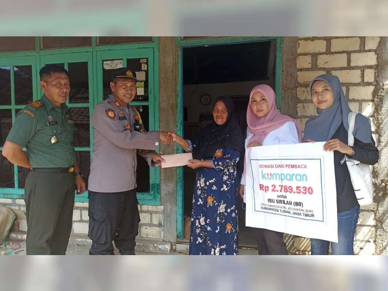 Donasi dari Pembaca kumparan untuk Janda Miskin di Jenu, Tuban Telah Disalurkan