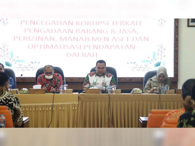 KPK Lakukan Monitoring dan Evaluasi Pencegahan Korupsi di Kabupaten Blora