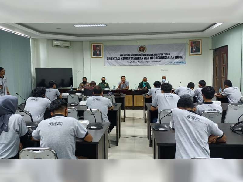 Gandeng PWI Jatim, PWI Tuban Gelar Orientasi Kewartawanan dan Keorganisasian