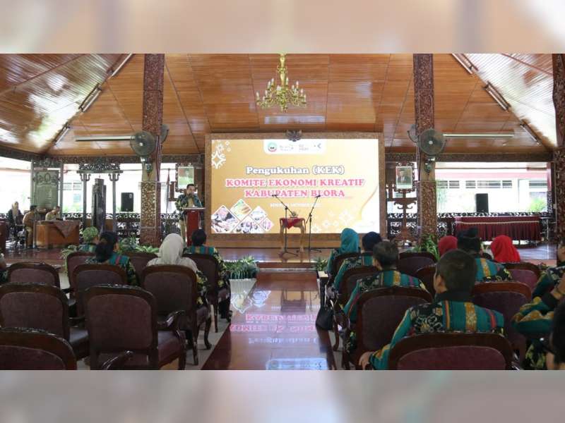 Bupati Blora Harap Komite Ekonomi Kreatif Mampu Dukung Tumbuhnya Perekonomian