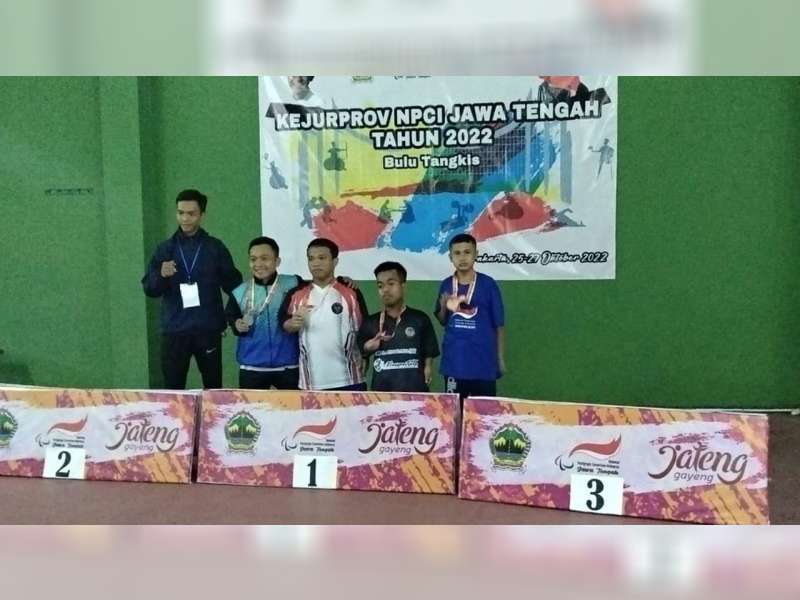 Di Tengah Keterbatasan, Atlet Difabel Blora Mampu Raih Prestasi di Ajang Kejurprov NPCI Jateng