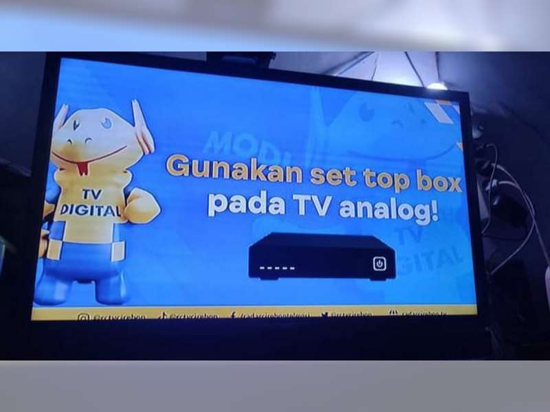 Belum Dihentikan, Masyarakat Bojonegoro Masih Bisa Nikmati Siaran TV Analog