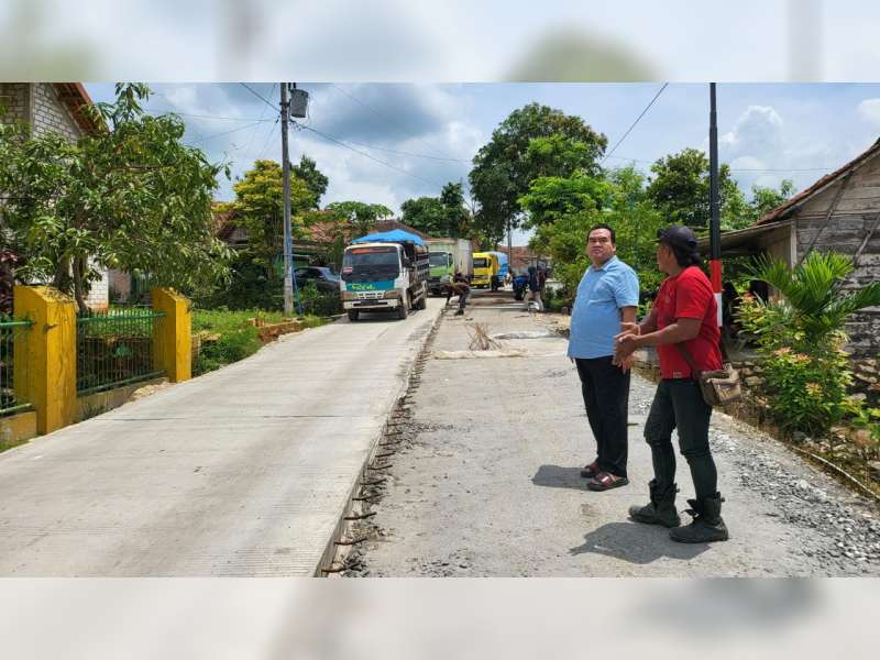 Sidak Progres Pembangunan Jalan, Bupati Blora Harap Selesai Sesuai Target