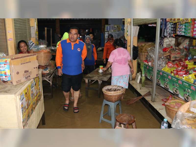 Bupati Blora Cek Lokasi Banjir di Kecamatan Jepon
