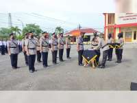 Kapolres Blora Pimpin Serah Terima Jabatan Kabag SDM, Kasat Intelkam, dan 5 Kapolsek