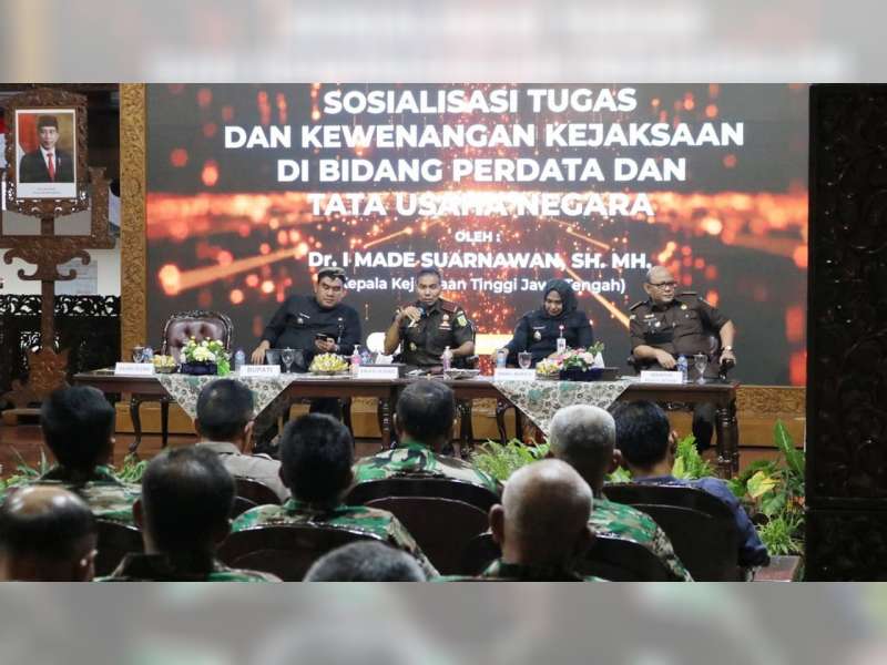 Kajati Jateng Minta Pejabat Pemkab Blora Jangan Ragu Kelola Anggaran Selama Sesuai Koridor Hukum