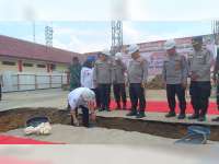 Kabareskrim Polri Hadiri Peletakan Batu Pertama Pembangunan Polres Blora