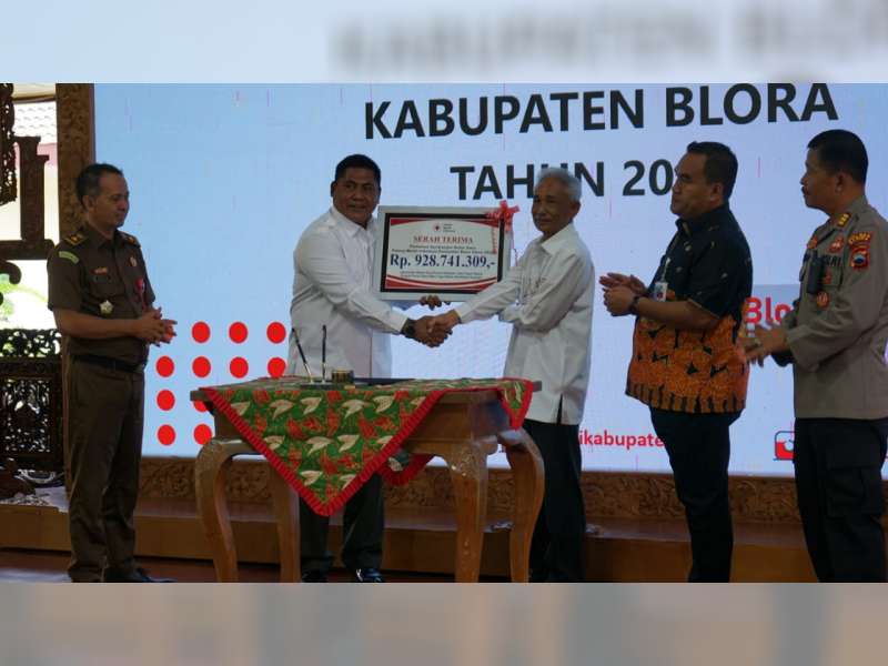 Resmi Ditutup, Penggalangan Bulan Dana PMI Blora Tahun 2022 Lampaui Target