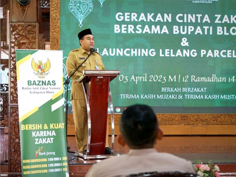 Gerakan Cinta Zakat Diresmikan, Bupati Berharap Baznas Kumpulkan ZIS Rp1 M Per Bulan