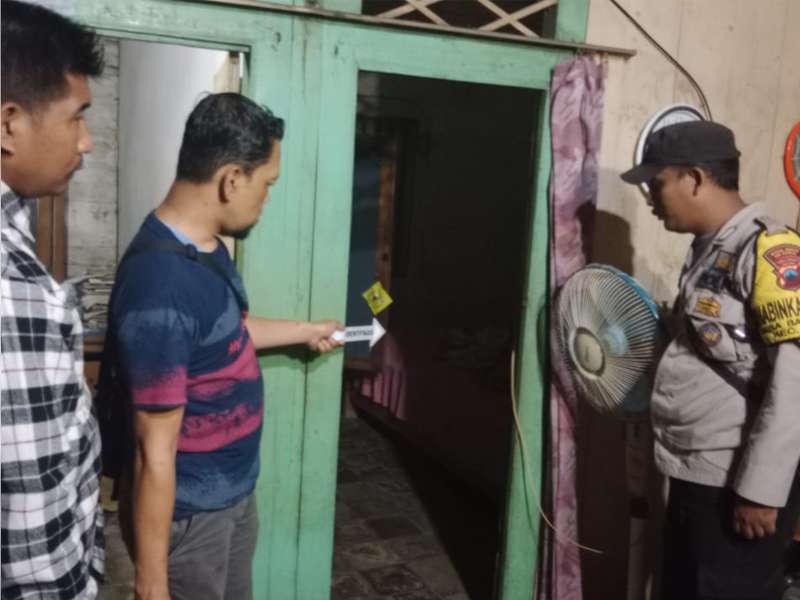 Rumah Warga di Bangowan Blora Dibobol Maling Saat Ditinggal Tarawih
