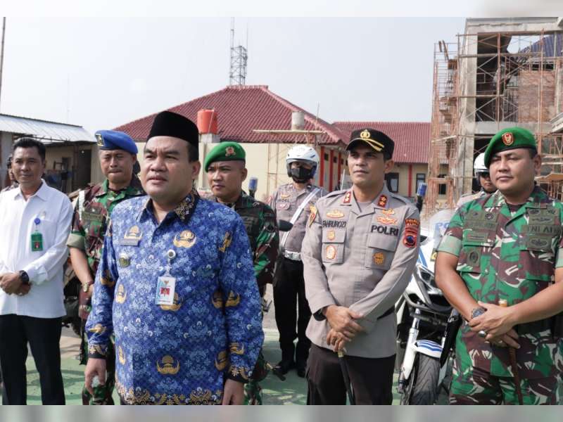 Bupati Blora Pimpin Apel Gelar Pasukan Ops Ketupat Candi 2023