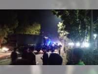 Iring-iringan Truk Rombongan Brimob Polda Jatim Terlibat Kecelakaan di Bojonegoro