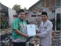 Gerak Cepat, Bupati Blora Berikan Bantuan Kebakaran Asrama Ponpes Fatimah Az-Zahra Randublatung