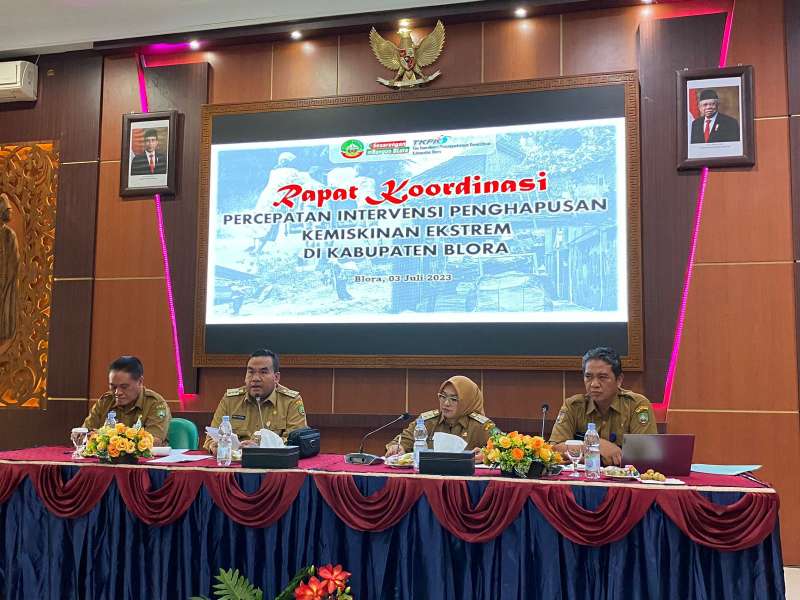 Pemkab Blora Gandeng Forum CSR dalam Komitmen Hapus Kemiskinan Ekstrem