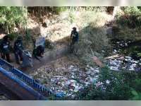 Hari Sungai Nasional 2023 di Blora, Ratusan Relawan Bersihkan Sungai Grojogan