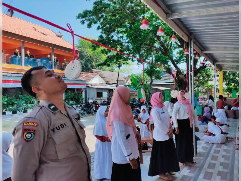Keseruan Anak Berkebutuhan Khusus SLB Sumberrejo, Bojonegoro Ikuti Lomba Agustusan