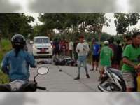 2 Motor 'Adu Banteng' di Balen, Bojonegoro, Seorang Pemotor Tewas, 2 Lainnya Luka-luka