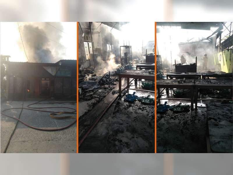 Warung Bakso di Kalitidu, Bojonegoro Terbakar, 3 Unit Mobil Damkar Dikerahkan