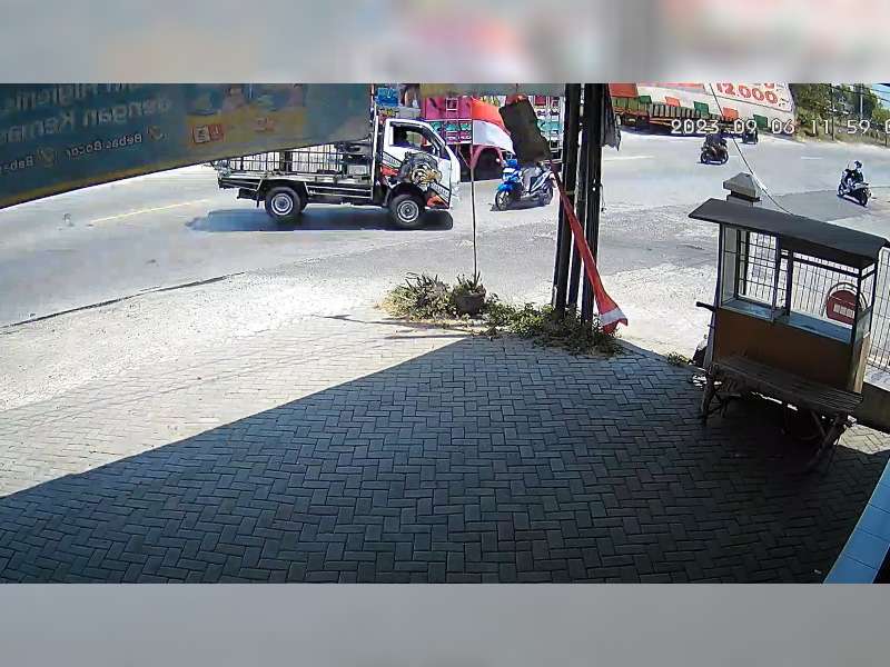 Pikap Tabrak Motor di Kalitidu, Bojonegoro, Seorang Pemotor Meninggal Dunia di TKP