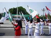 Pawai Ta'aruf Peringatan Hari Santri di Blora Berlangsung Meriah