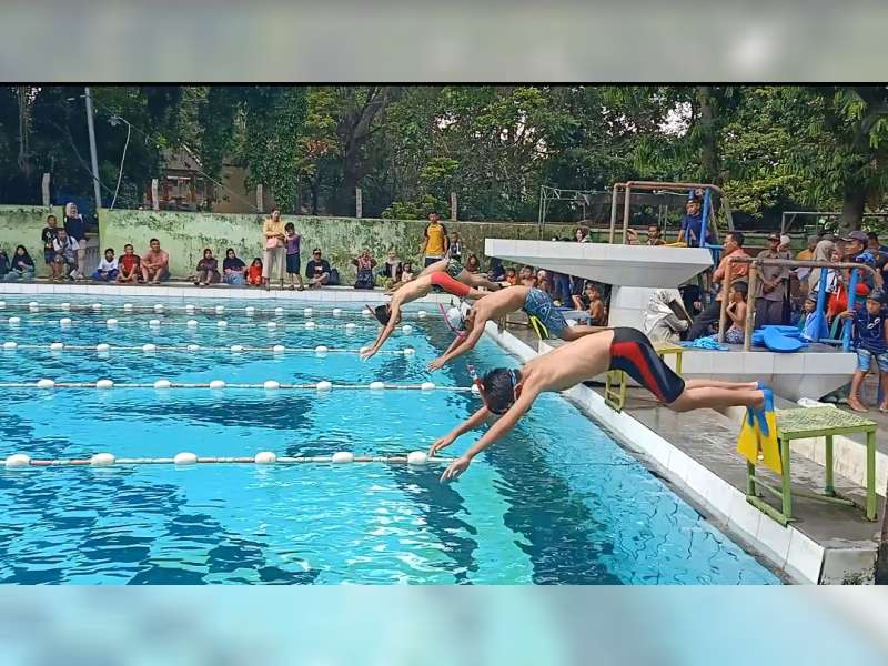 Semen Gresik Diving Club Borong Medali di Turnamen Bupati Tuban Cup