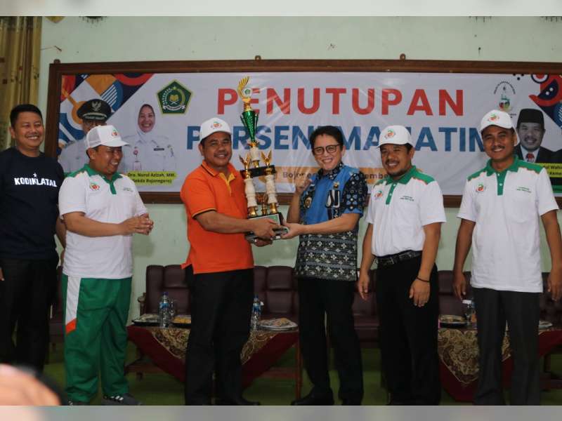 Kontingen Bojonegoro Berhasil Jadi Juara Umum Porseni MA Jatim 2023