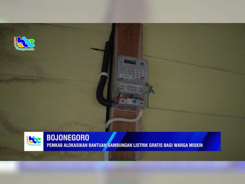 Pemkab Bojonegoro Kembali Alokasikan Bantuan Sambungan Listrik Gratis bagi Warga Miskin
